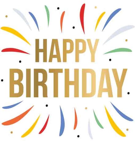 Wenskaart - Daisy XL - Happy Birthday - Met Envelop - Per Stuk