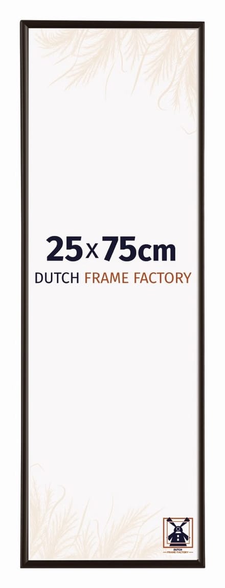 Fotolijst 25x75 cm - Kunststof - Antraciet - Easy