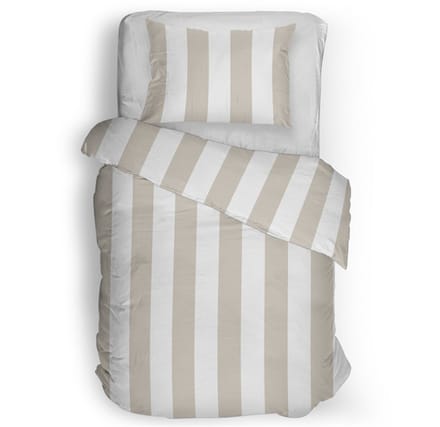 Snoozing Kristy Dekbedovertrek - Eenpersoons - 140x200/220 cm - Beige
