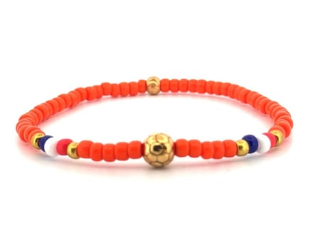 Herenarmband - WK2026 - voetbal - nederlands elftal - 4mm - Ibizamen