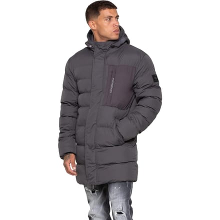 Enzo Milano | Heren Longline Puffermantel
