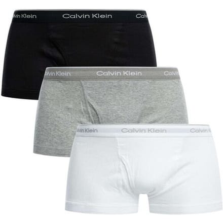 Calvin Klein Trunk MP1 3-pack - zwart/wit/grijs gemêleerd - heren - maat S