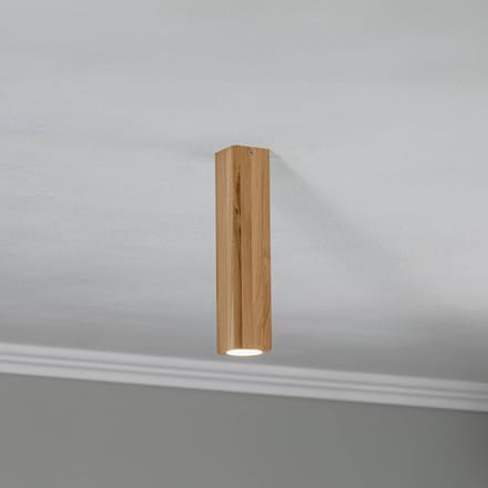 Envostar Peach Puff plafondlamp kubus hoogte 30cm