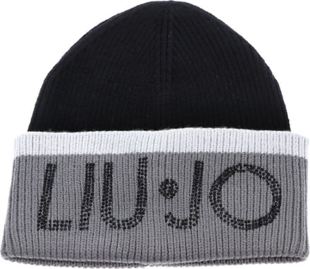 LIU JO Dop Cappello C / Block Strass Hat Nero Veelkleurig