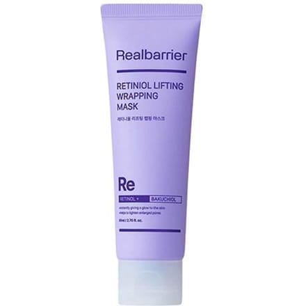 [Real Barrier] Retiniol Lifting Wrapping Mask 80ml gray