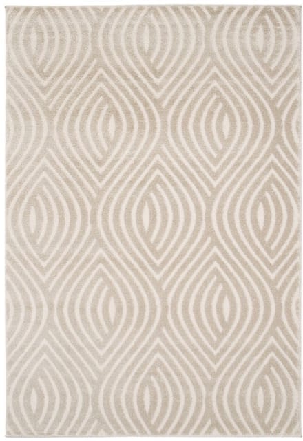 Retro vloerkleed - Forme Courant beige 160x230