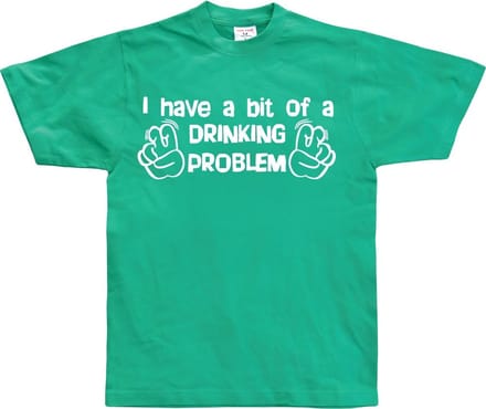 Hybris Ik heb een Bit -drinkprobleem Groen