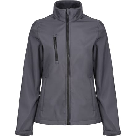 Regatta Dames/dames Ablaze 3-lagige Membraan Soft Shell Jacket (Afdichting Grijs/Zwart)