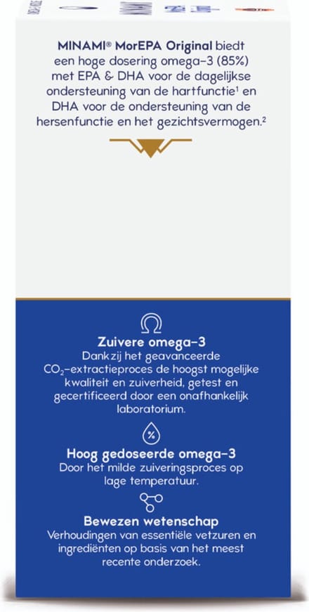 Minami MorEpa Original - 2 x 60 softgels - Voordeelverpakking