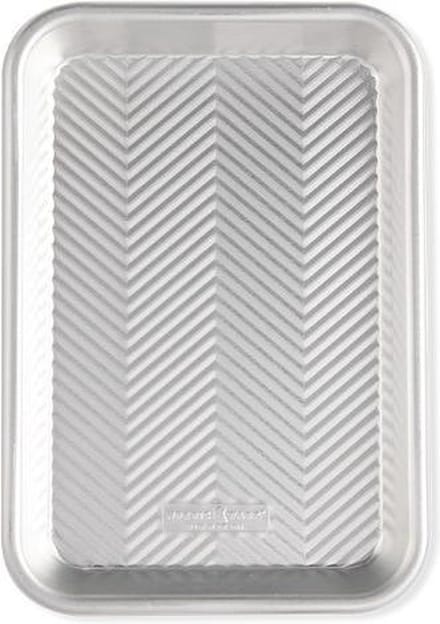 Bakplaat, met Structuur, 25,7 x 17,8, Aluminium - Nordic Ware |Naturals Prism