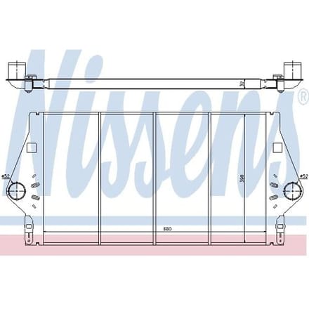 InlaatluchtRadiator NISSENS 96779