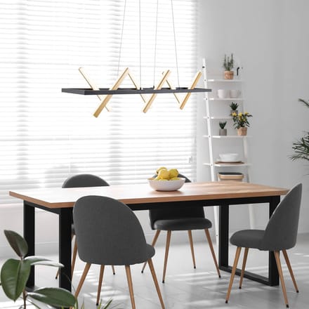 Näve LED hanglamp Cadice, variabele lichtbronnen
