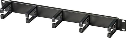 Renkforce RF-4755508 482.6 mm 19 inch Kabelgeleiding voor patchkast Zwart