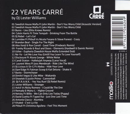 22 Years Carre