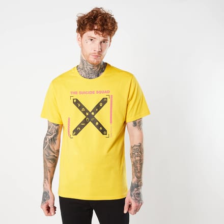 Suicide Squad Task Force X Target Unisex T-Shirt - Yellow - S