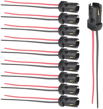 Dailygoods - Set van 10 Universele Licht Harnas Socket voor Auto