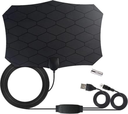 DVB-T2 antenne met COAX aansluiting met ingebouwde versterker op USB-voeding / HaverCo