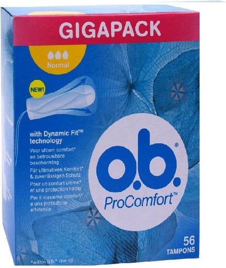 OB Tampons Procomfort Normaal - 56 stuks