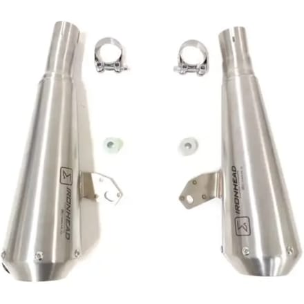 Silencer motorfiets linkerzijde Ixil Ironhead