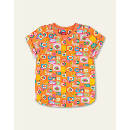 Oilily Terrific - T-Shirt - Meisjes - Roze - 74/12m