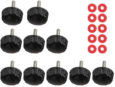 Dailygoods- Spinmolenhandgreepkap 10-delige set - Afdichtingen - Tuimelaarafdekking - Afstandhouder - Visaccessoires - Robuuste constructie