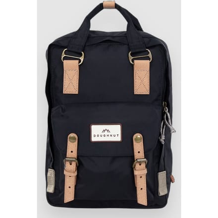 Doughnut laptoprugzak / Rugtas / Schooltas - 14 inch - Macaroon Jungle Backpack 14 - Black
