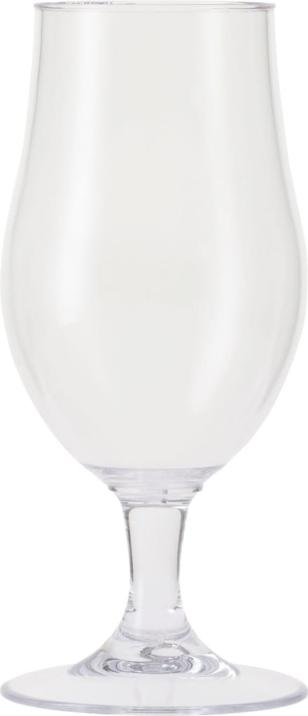 HappyGlass - Mister Tulip Bierglas 400 ml Set van 48 Stuks - Aluminium - Transparant