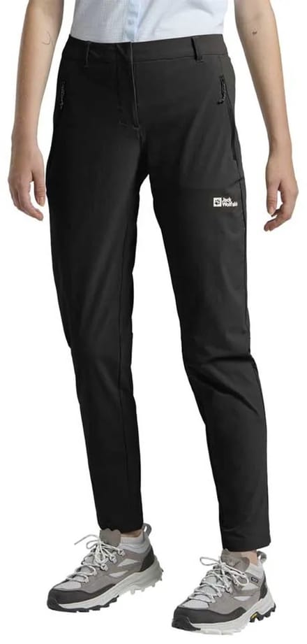 Jack Wolfskin Hikeout Broek Zwart 38 / Long Vrouw