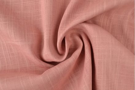 Linnen viscose stof - Oud roze - 1 meter - Per meter - 150cm breed