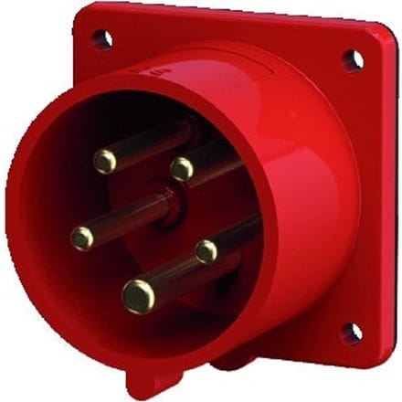Mennekes Paneel gemonteerde inlaat 32a5p6h400v ip44
