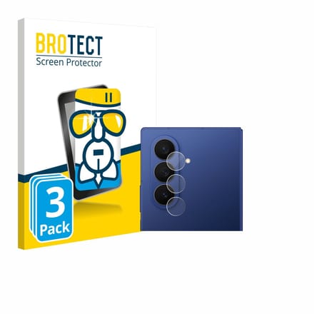 Screenprotector 3 Stuks voor Samsung Galaxy Z Fold 7 (ALLEEN Camera Lens) Beschermglas transparant