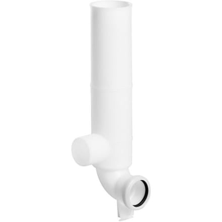 Viega Prevista flush pipe bend with fan connection, model 8580.58 789480