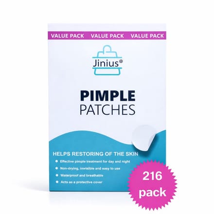 Pimple Patch - Acne Patch - Puisten Verwijderaar - 216 Stuks - Transparant - Value Pack - Patches met Tea Tree Oil