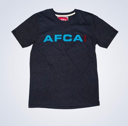 T-shirt AFCA zwart/blauw