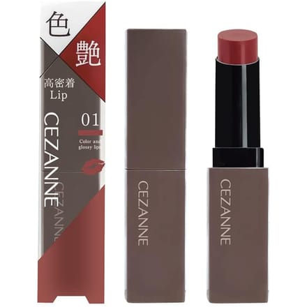 CEZANNE - Lip Color Shield 01 Fig Brown