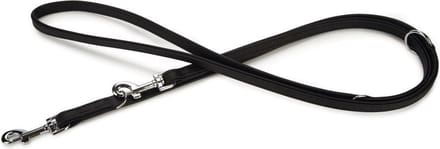 Beeztees Vintage - Hondenriem - Leer - Zwart - 200 cm x 14 mm