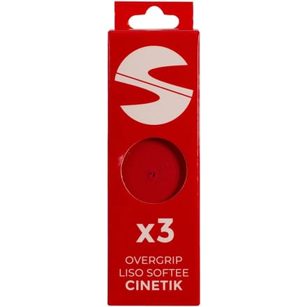 Set van 3 overgrips Glad Softee Cinetik Rojo ÚNICA