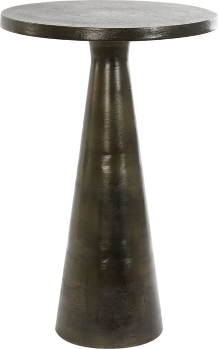 Light & Living Bijzettafel Philos - Antiek Brons - Ø39cm - Modern