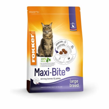 3x Fokker Maxi-Bite Large Breed 2,5 kg