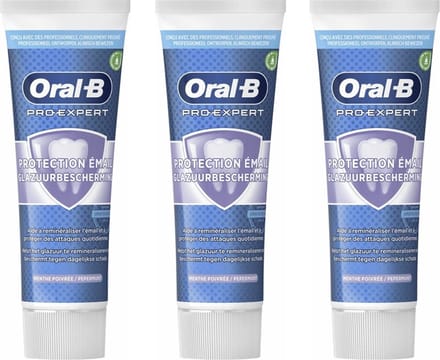 Oral-B Tandpasta Pro-Expert Sterk Glazuur - 3 x 75 ml