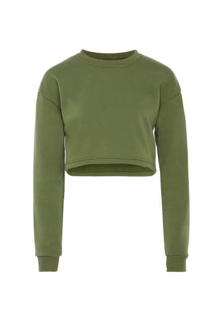 Mymo Sweatshirt Dames Militair