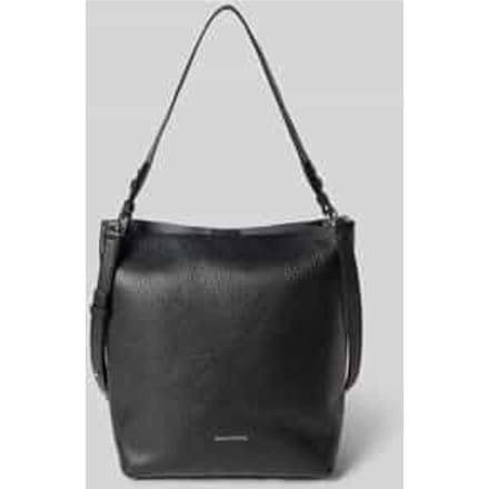 Marc O'Polo schoudertas Brinja Hobo Bag Black zwart