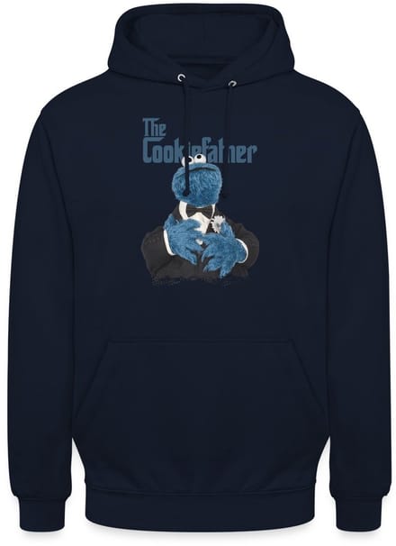 Sesamstraat Koekiemonster The Cookiefather Hoodie Unisex