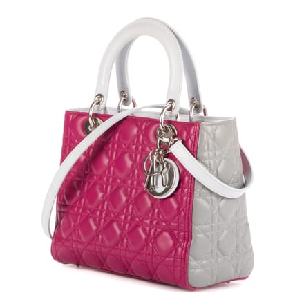Medium Lady Dior Zip PM Handtas