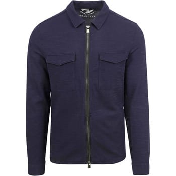 Sweaters Suitable Boed Overshirt Navy