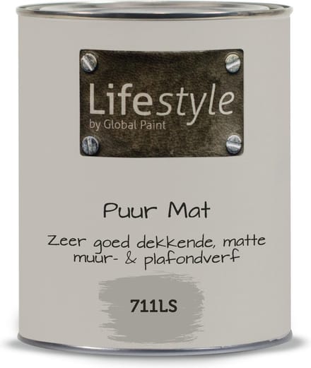 Lifestyle Essentials Puur mat | 711LS | 1 liter | Goed dekkende muurverf