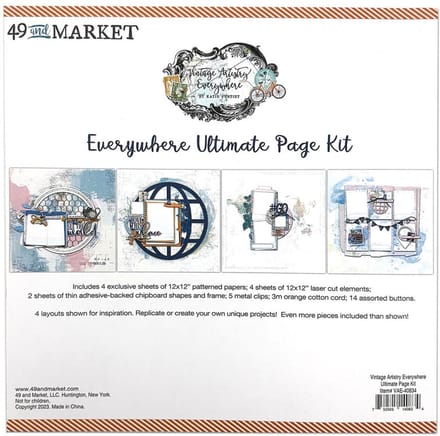 49 And Market - Vintage Artistry Everywhere Ultimate Page Kit