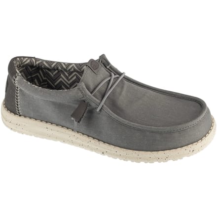 Hey Dude Wally Stretch Canvas, Mannen, Grijs, Sneakers, maat: 41