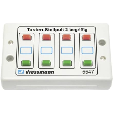 Viessmann Modelltechnik 5547 Schakelpaneel Kortstondig of continu stroom