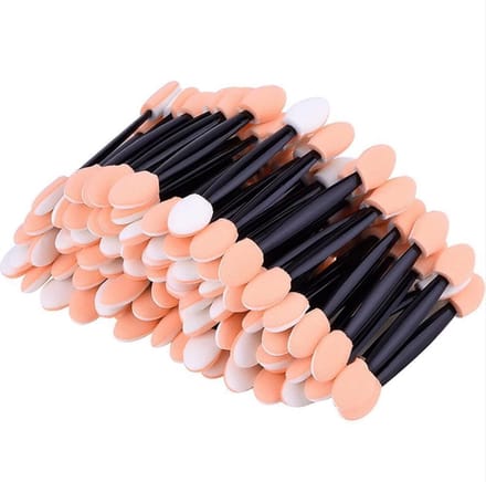 Goodbitz® - Make up Applicators - 100 stuks - Make up applicator oogschaduw - Makeup applicator - Oogschaduw Applicator - Dubbelzijdig Make Up Applicator
